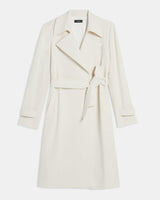 Oaklane Trench Coat in Crepe