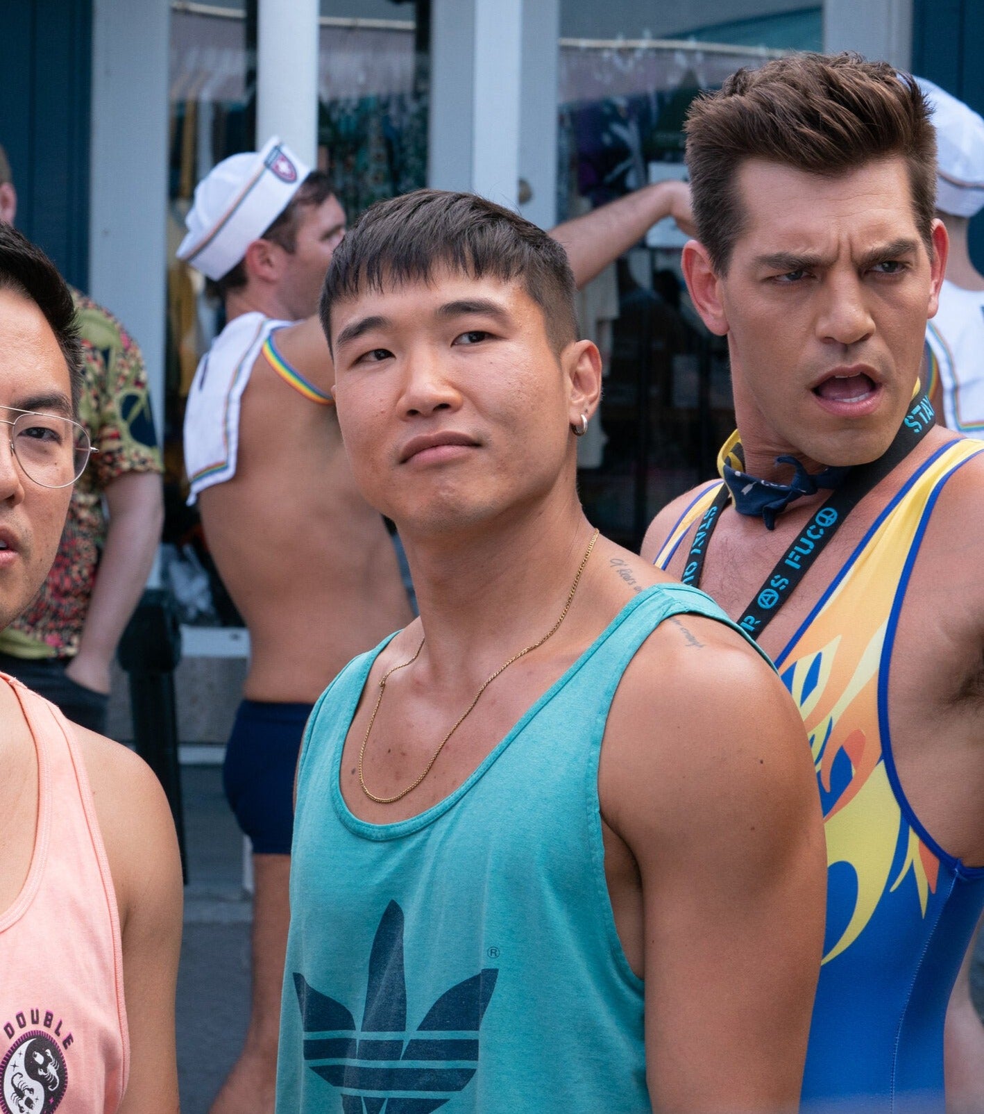 Blue Trefoil Logo Tank Top Shirt