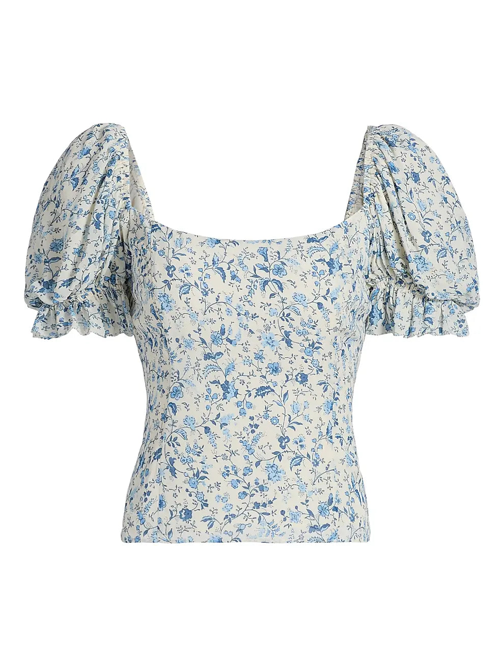 Marin Puff-Sleeve Blouse