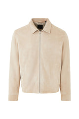 Theory Hazelton leather jacket product photo on white background