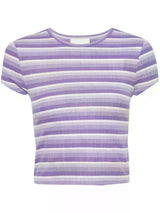 Muse Tee In Striped Purple · Dr. Javadi · The Pitt · Seek
