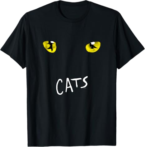 Official 'CATS' Logo T-Shirt by Andrew Lloyd Webber Musicals