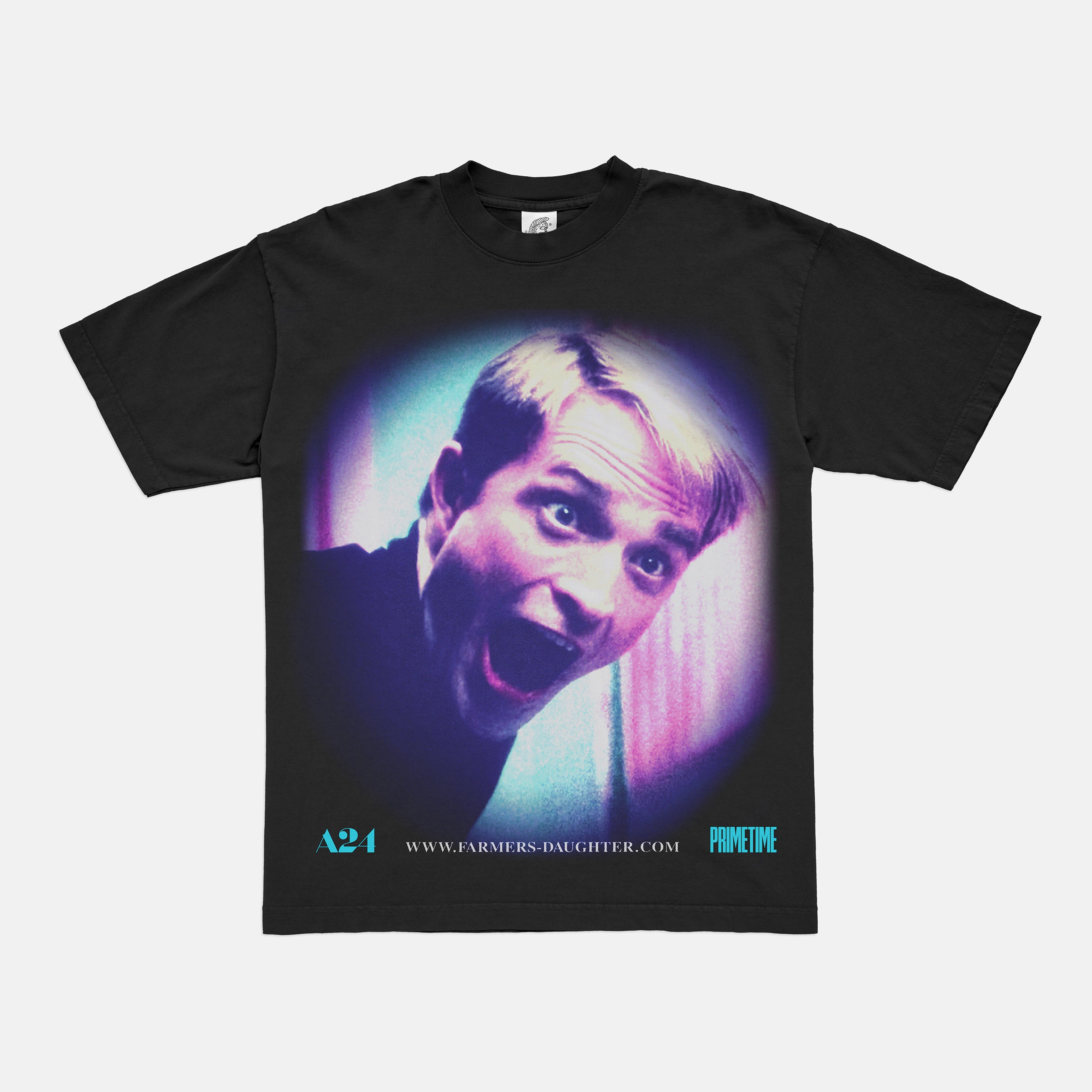 Black Primetime x Farmer's Daughter CCTV Tee
