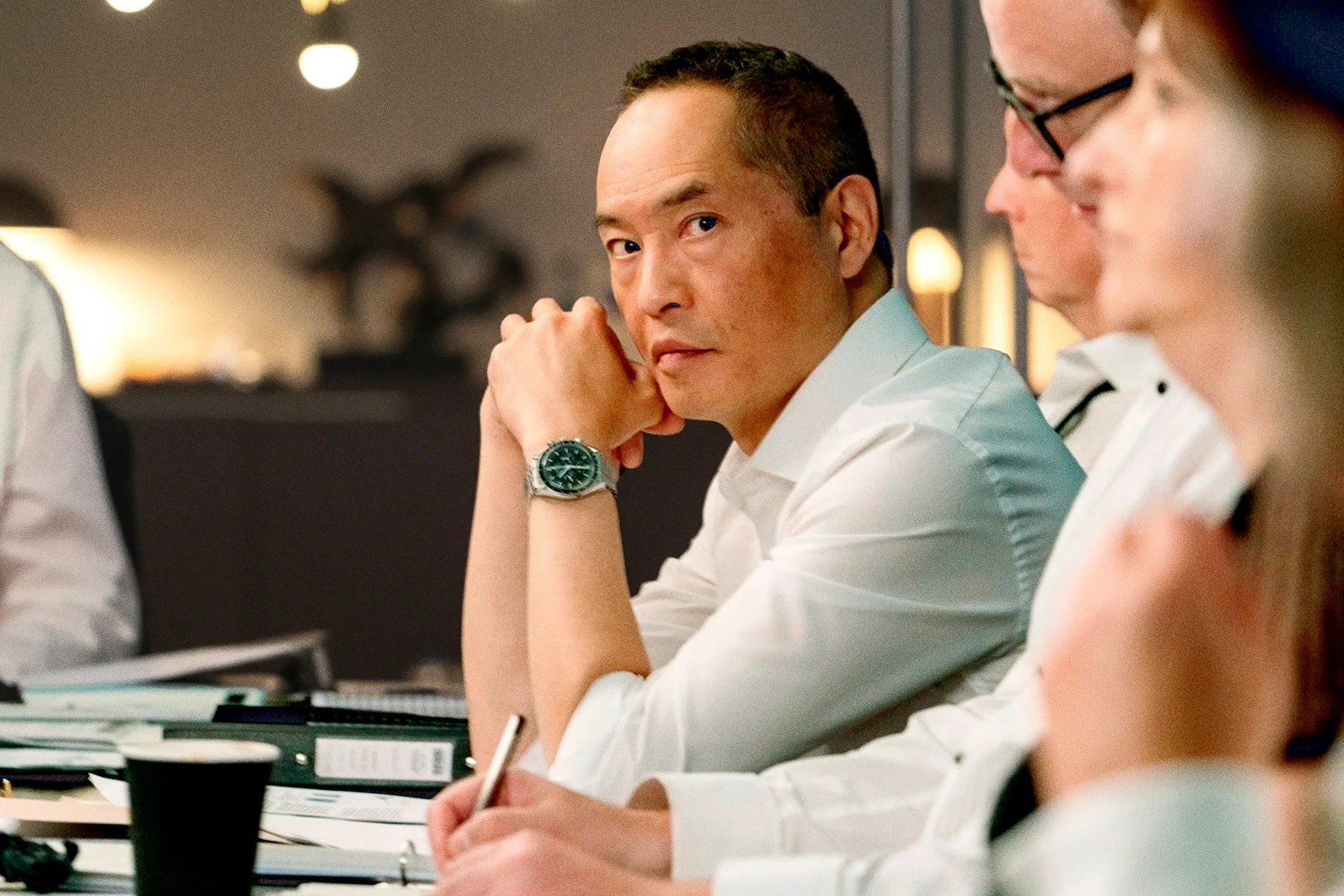 Speedmaster Black Dial Watch