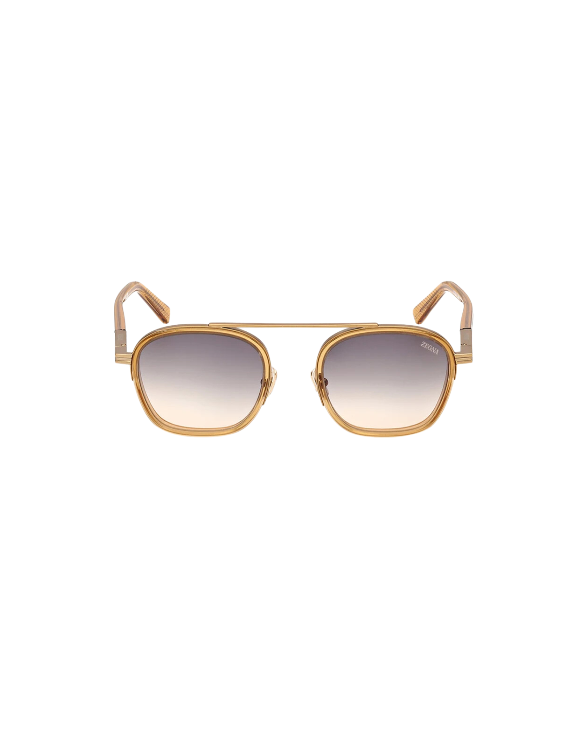 Men's Orizzonte Geometric Acetate & Metal Sunglasses