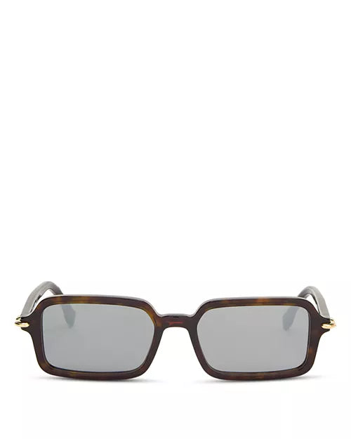 Fendi Selleria Rectangle Sunglasses in Tortoise