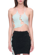 Cut-Out Sleeveless Bodysuit