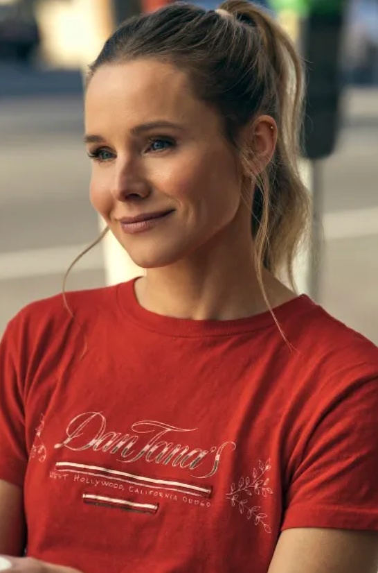 Red Dan Tanas Baby Tee