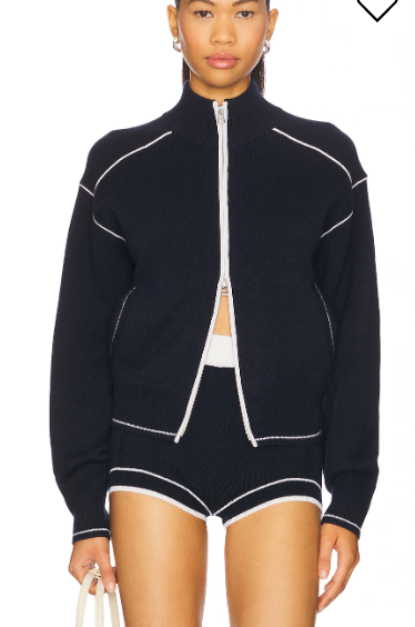 Cashmere Track Jacket