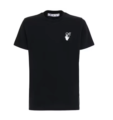 Slim Fit Marker Arrows T-Shirt In Black Fuchsia