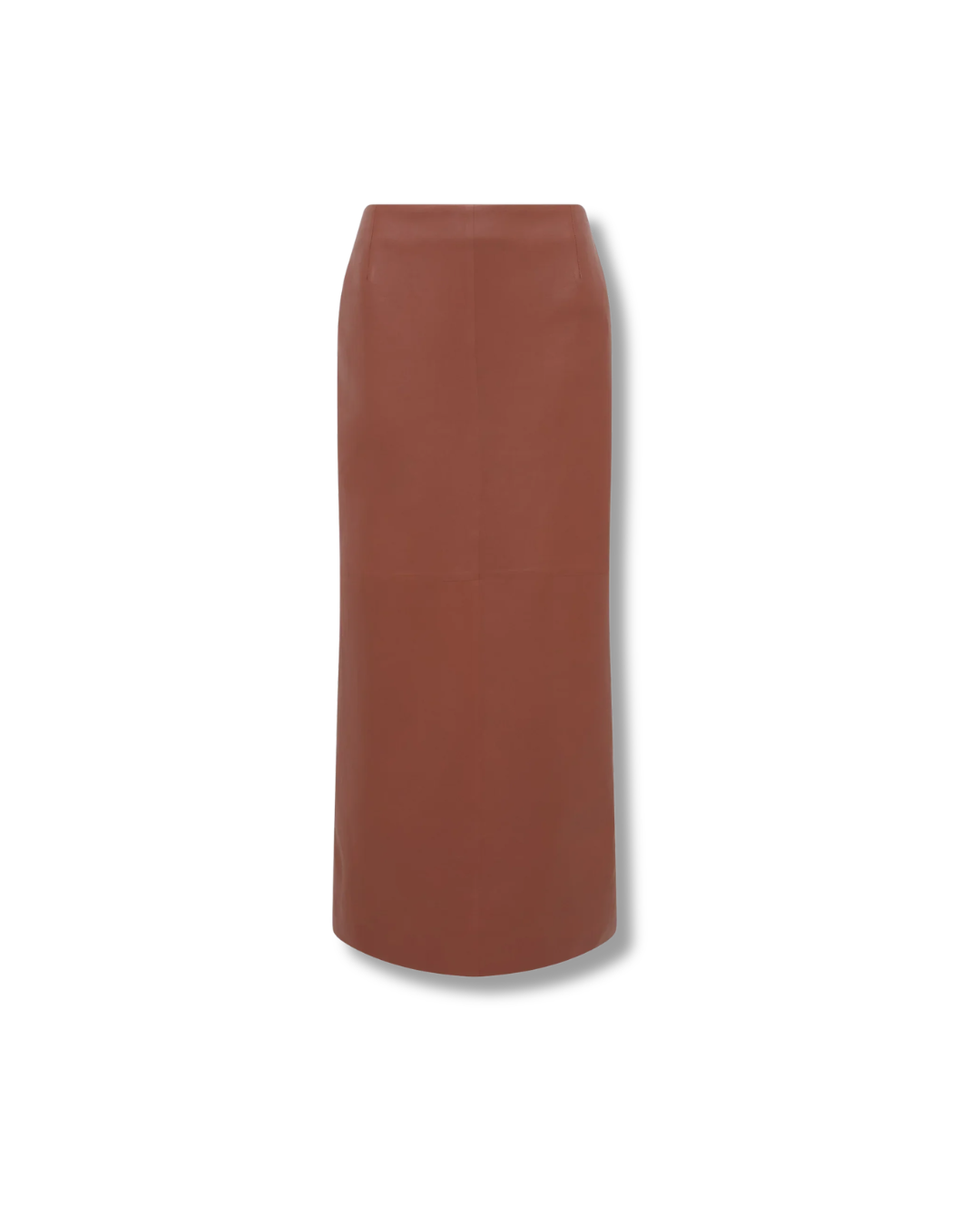 Brown skirt on a white background