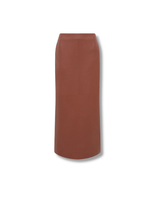Brown skirt on a white background