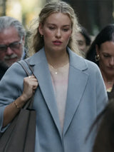 Paige McIntosh wearing Max Mara Arona wool coat in The Madison