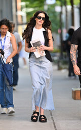 Della Denim Maxi Skirt