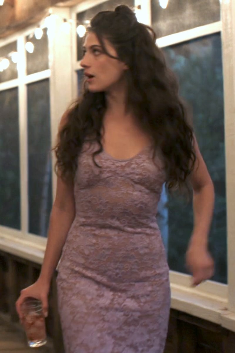 Shop Annie Jacobson's Lilac Purple Lace Slip Maxi Dress from Sterling Point · Seek
