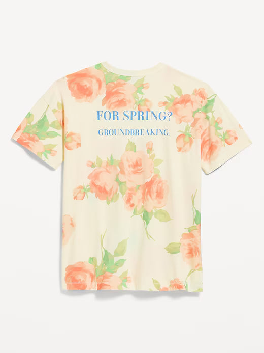 Florals Oversized T-Shirt