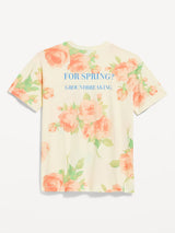 Florals Oversized T-Shirt