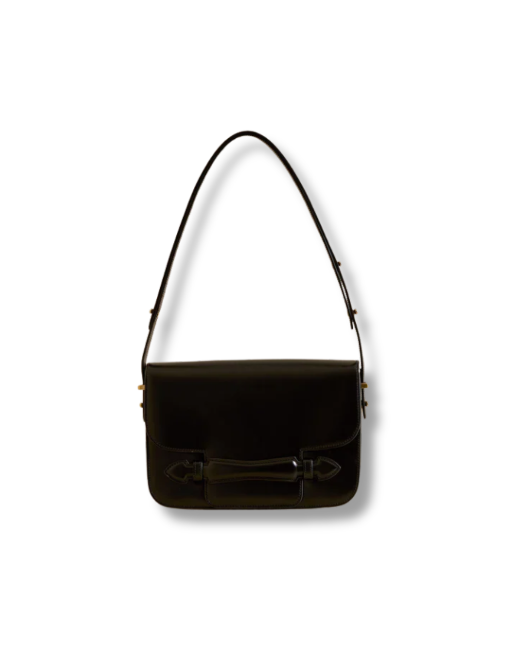 Mark Cross Romy 25 Box Calf Palmellato in Black