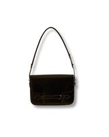 Mark Cross Romy 25 Box Calf Palmellato in Black