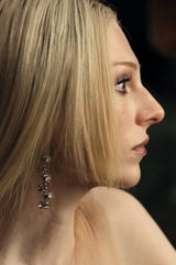 Shop Jules Vaughn's Silver Cascade Earrings from Euphoria Season 3 · Seek