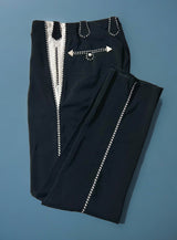 Black Western Pistol Pants