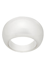 Silver Donut Ring