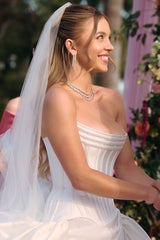 Cartier Triple-Row Diamond Chandelier Earrings