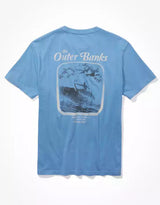 Outer Banks Graphic T-Shirt In Blue