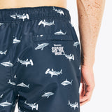 NAUTICA X Shark Week SUSTAINABLY CRAFTED 6" SHARK PRINT SWIM