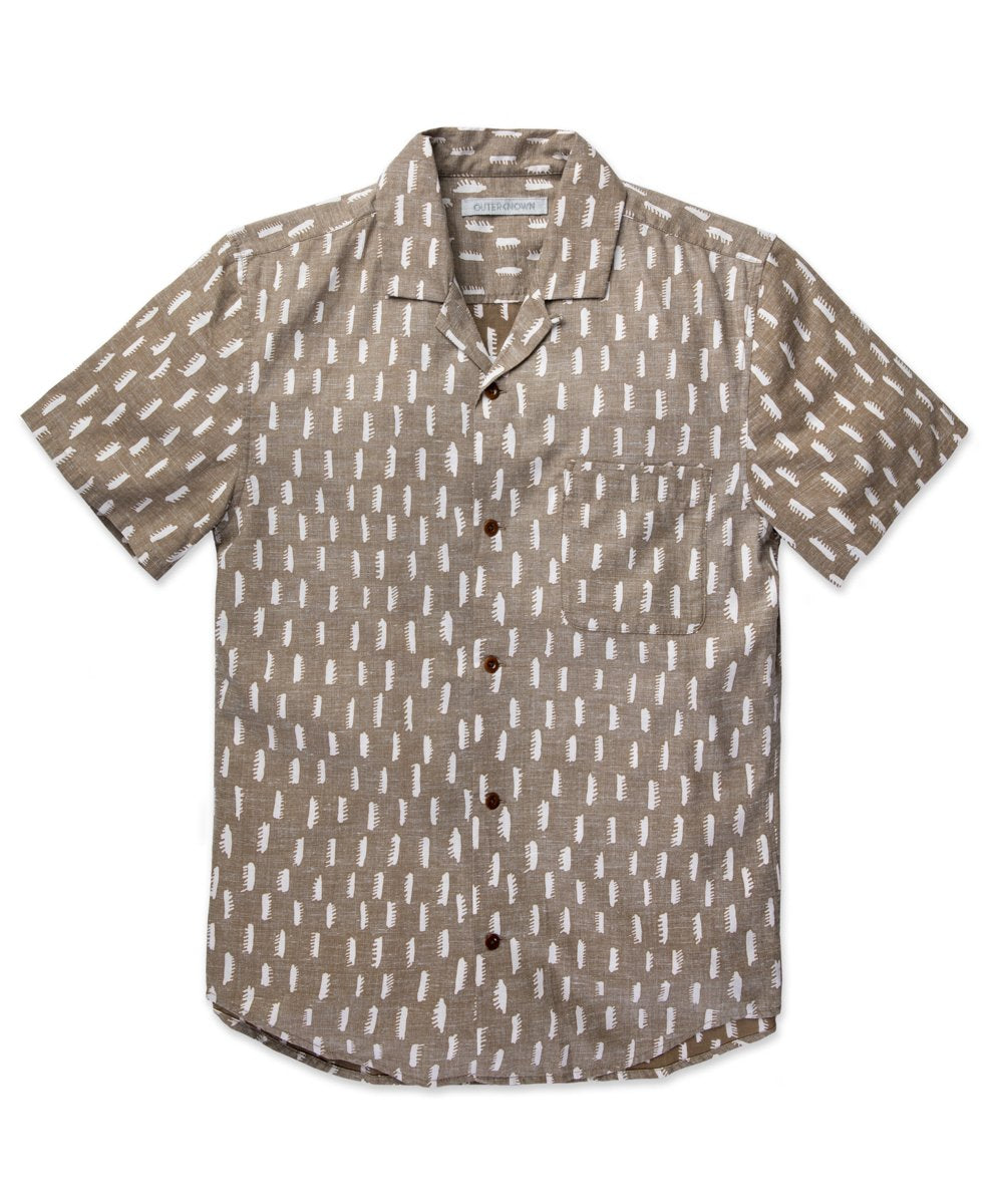 BBQ Shirt in Walnut Sunrise
