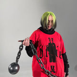 LEAVE ME ALONE RINGER T-SHIRT