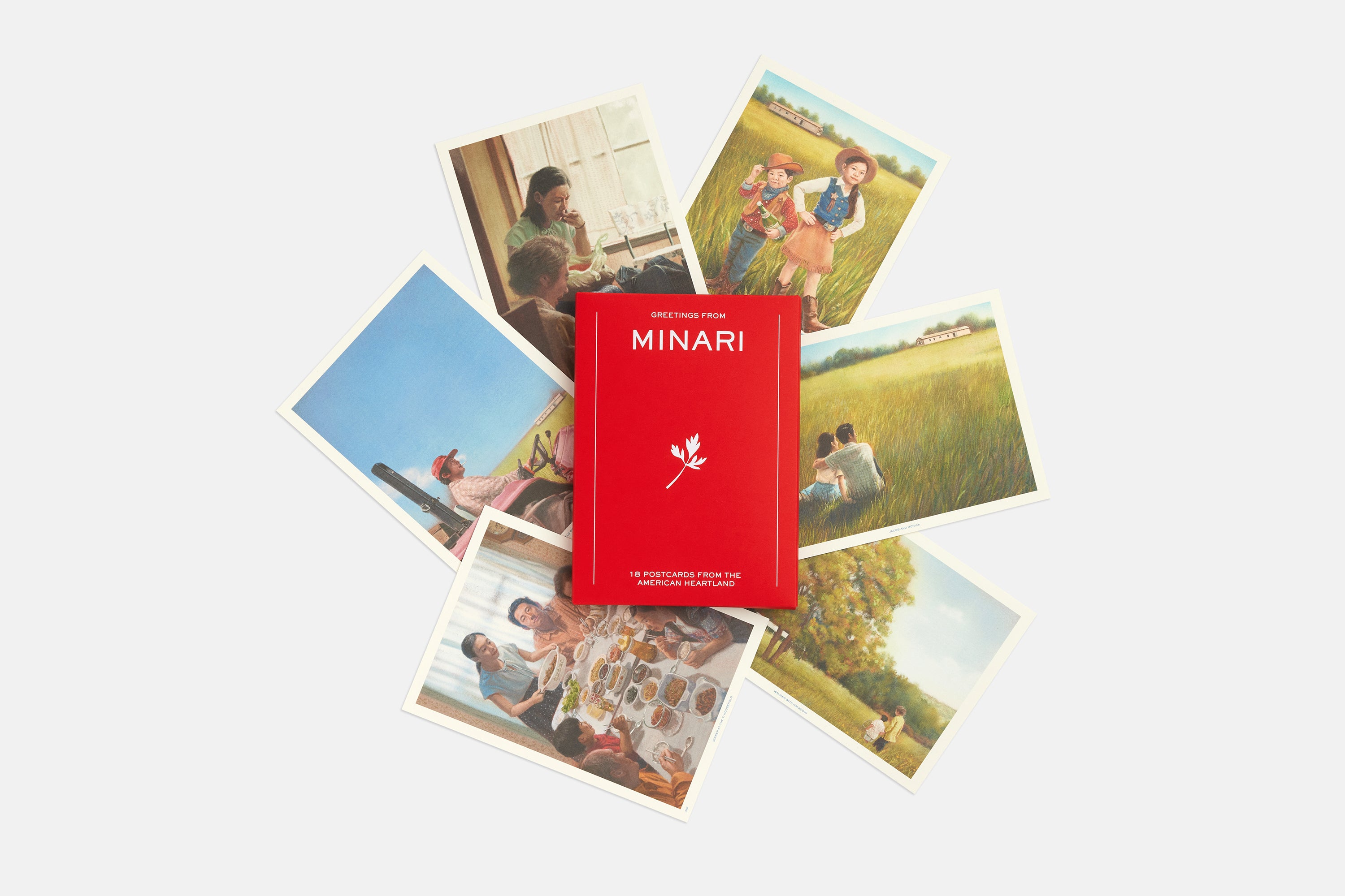'Greetings From Minari' Illustrated Postcard Set
