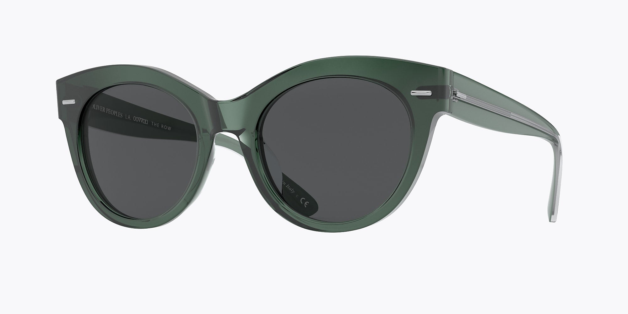 THE ROW GEORGICA SUNGLASSES IN IVY / GREY