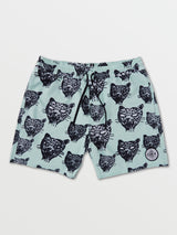 OBX JJ TRUNKS in BLUE FOG LEOPARD MOTIF