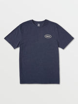 OBX MARLIN SHORT SLEEVE HEATHER SHIRT in NAVY HEATHER