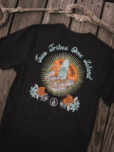 OBX JOHN B SHRINE SHORT SLEEVE SHIRT in HEATHER BLACK