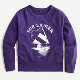 J Crew Sur La Mer Sweatshirt