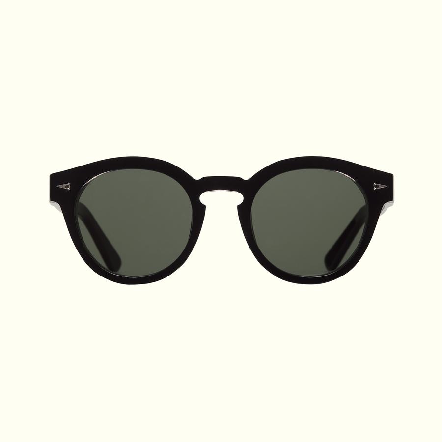 Abbesses Round Sunglasses in Black
