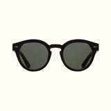 Abbesses Round Sunglasses in Black
