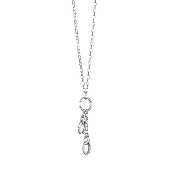 18" "DESIGN YOUR OWN" CHARM CHAIN NECKLACE, 2 CHARM STATIONS