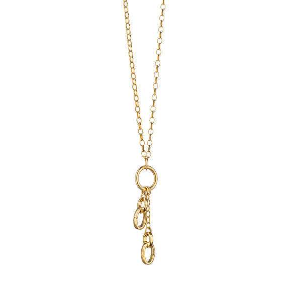18" "DESIGN YOUR OWN" CHARM CHAIN NECKLACE, 2 CHARM STATIONS