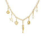 Gold Charm Necklace