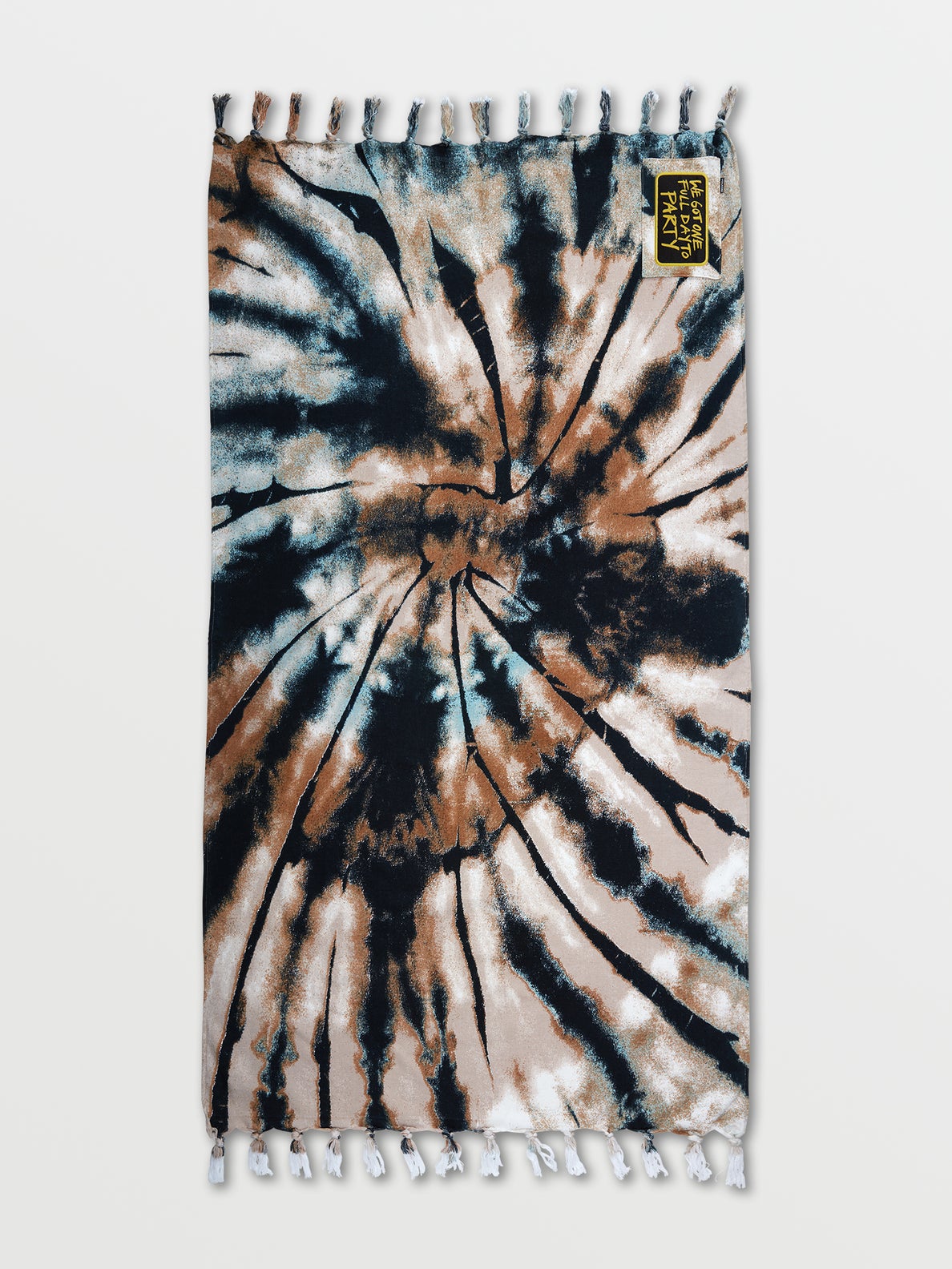 OBX POGUE PARTY BLANKET IN MULTI TIE-DYE
