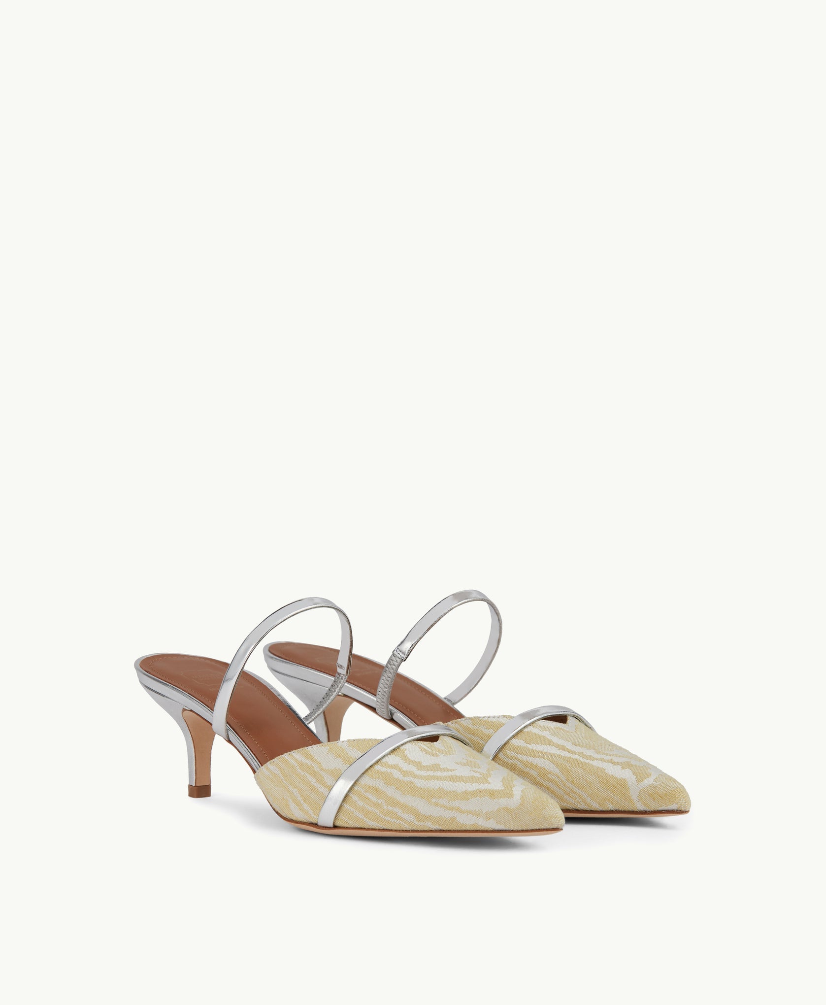 FRANKIE 45MM KITTEN HEEL PUMPS