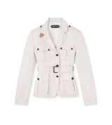 LINEN BELTED JACKET