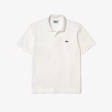 Men’s Classic Fit Organic Cotton Pique Polo in White