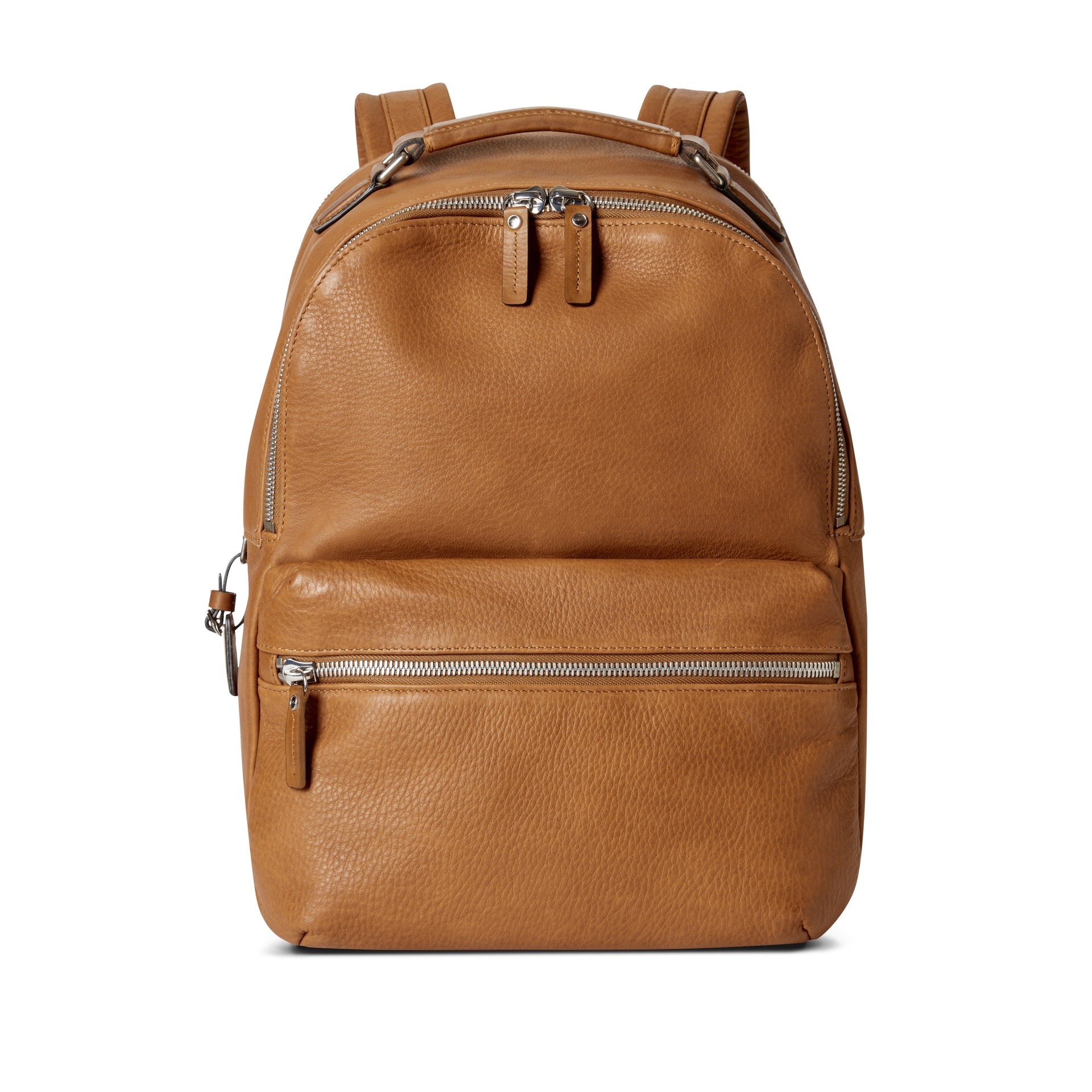 RUNWELL BACKPACK in tan leather