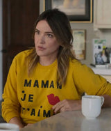 Maman Je T’aime Yellow Sweatshirt