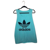 Blue Trefoil Logo Tank Top Shirt