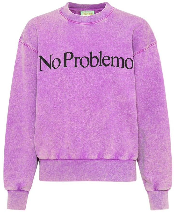 Aries No Problemo Printed Sweatshirt